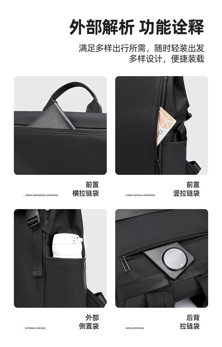 Custom Travel Backpack for School and Daily Use — 12
