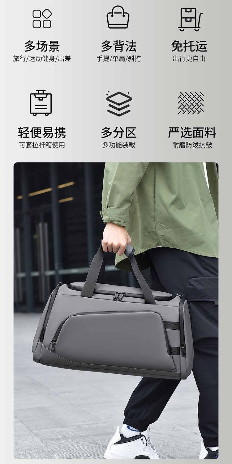 Factory Direct Travel Duffel Bag for Retail Sourcing – JIUYI-9603 — 6