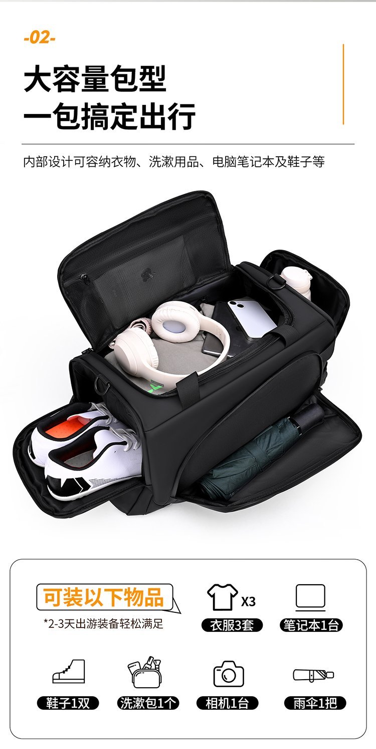 Factory Direct Travel Duffel Bag for Retail Sourcing – JIUYI-9603 — 8