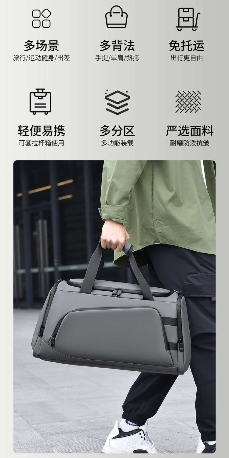 Factory Direct Travel Duffel Bag for Retail Sourcing – JIUYI-9603 — 34