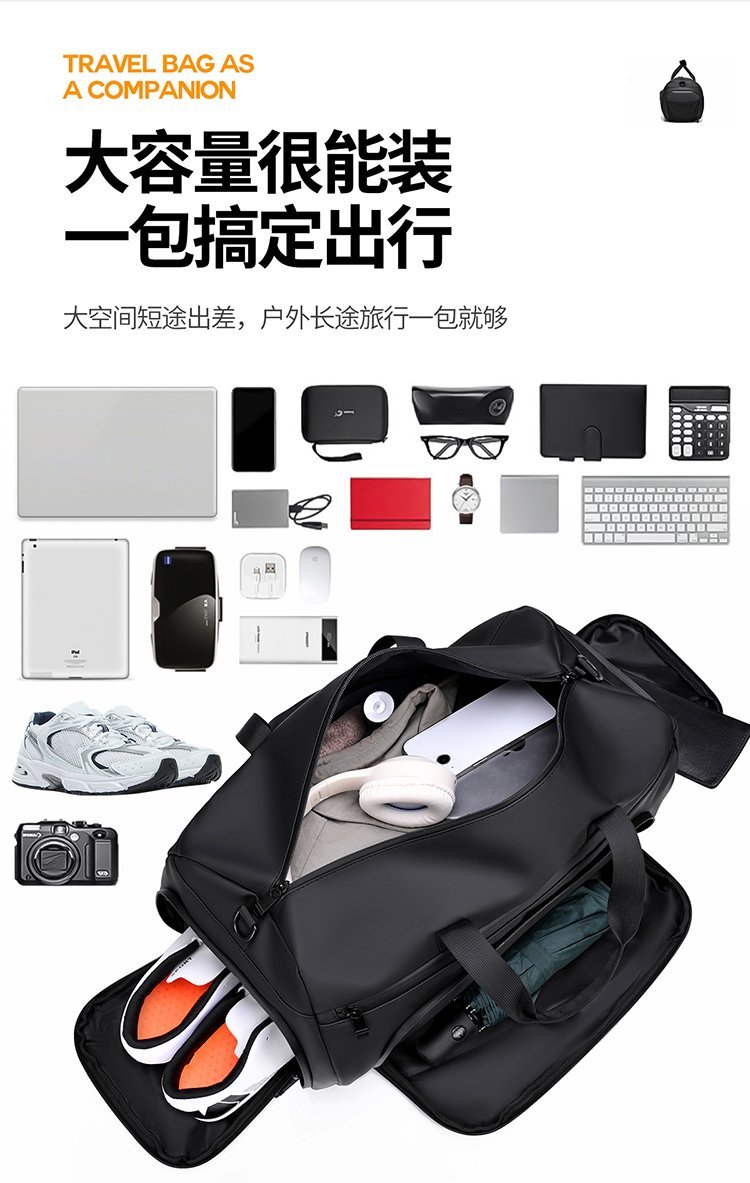 Custom Travel Duffel Bag for Retail Sourcing — 6