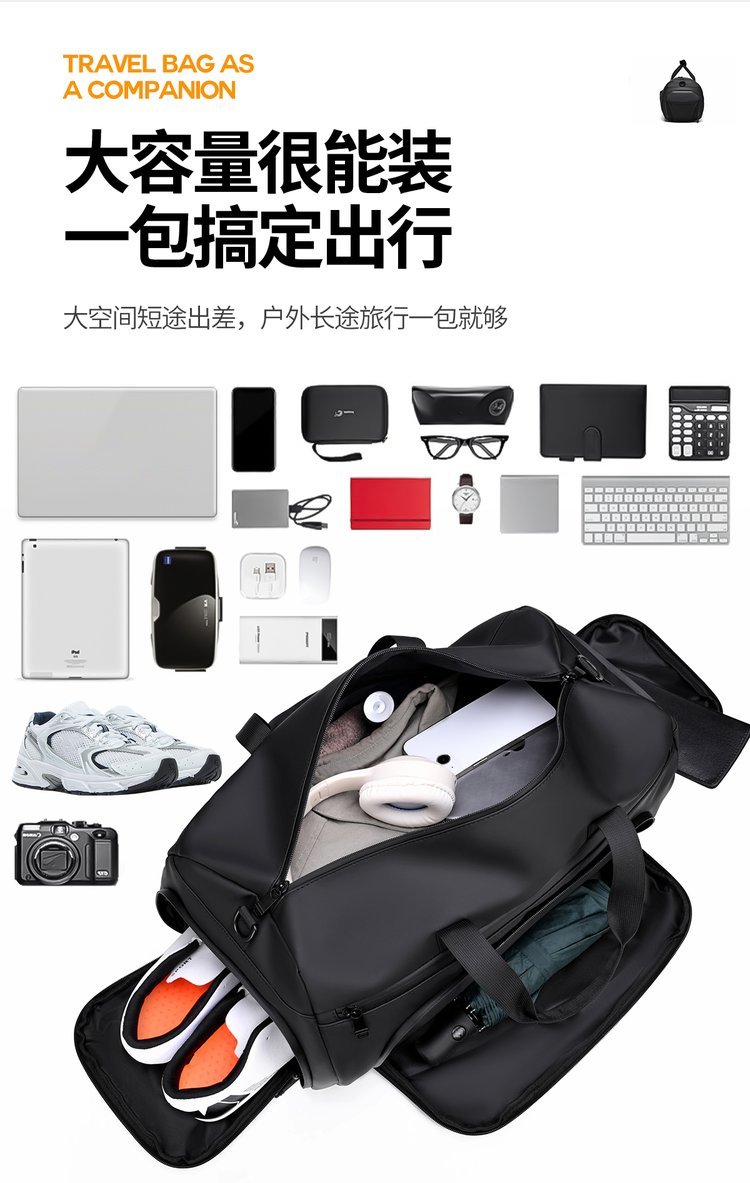Custom Travel Duffel Bag for Retail Sourcing — 32