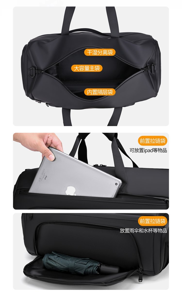 Custom Travel Duffel Bag for Retail Sourcing — 33