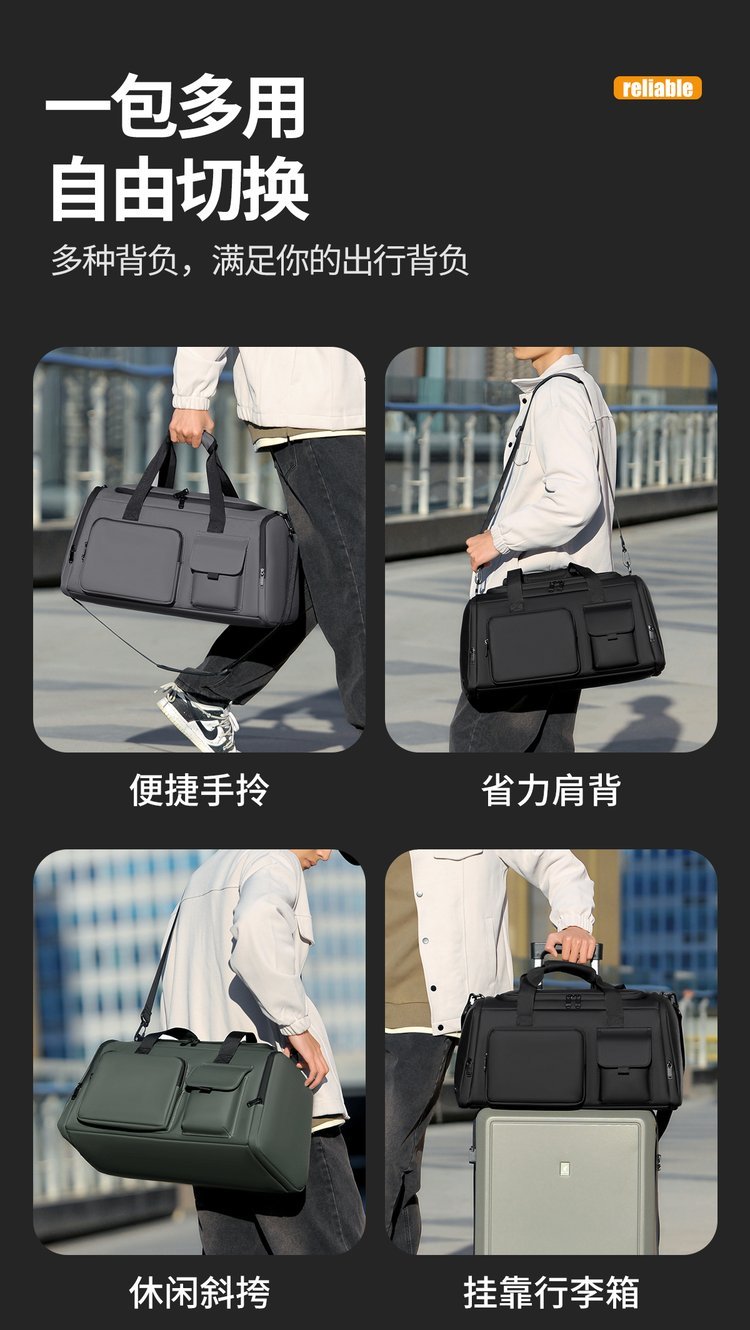 Factory Direct Travel Duffel Bag for Retail Sourcing — 35