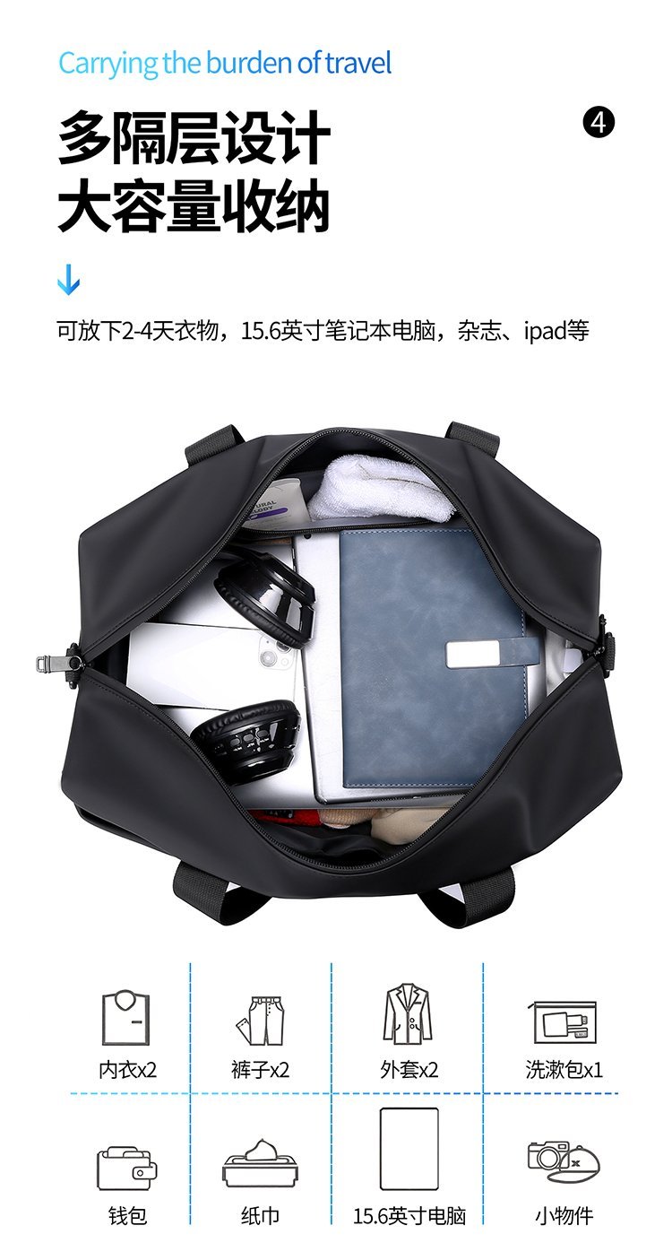 Factory Direct Travel Duffel Bag for Custom Bag Projects — 9