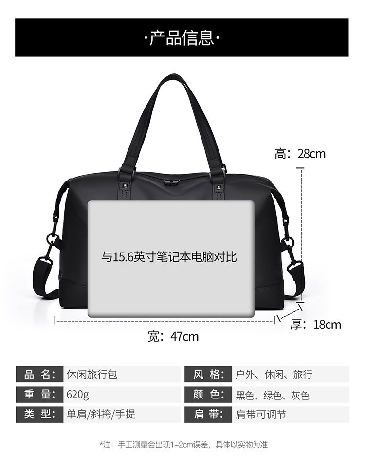 Factory Direct Travel Duffel Bag for Boutique Supply — 2