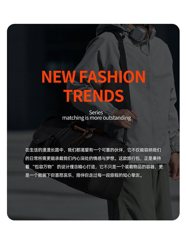 OEM Travel Duffel Bag for Fashion Retailers – JIUYI-9891 — 3