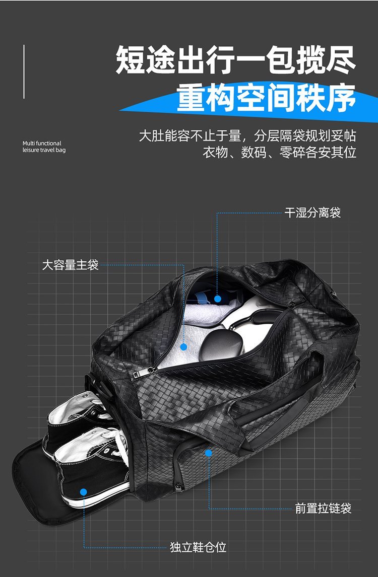 Custom Travel Duffel Bag for Boutique Supply — 8