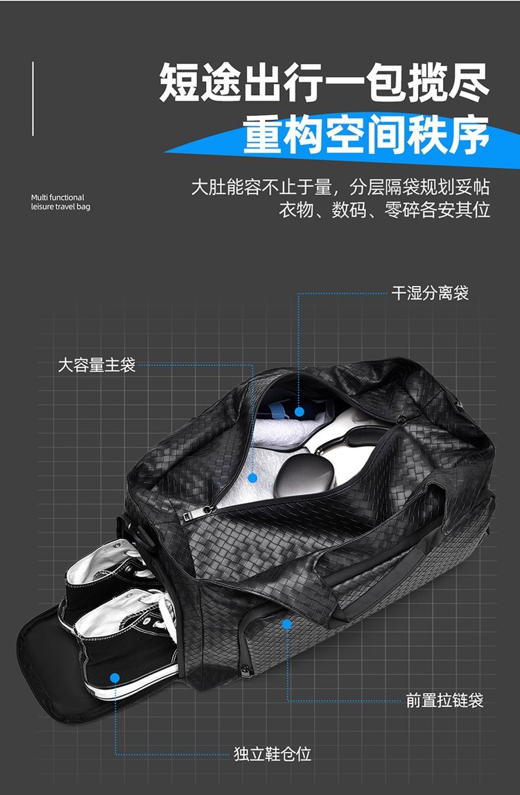 Custom Travel Duffel Bag for Boutique Supply — 34