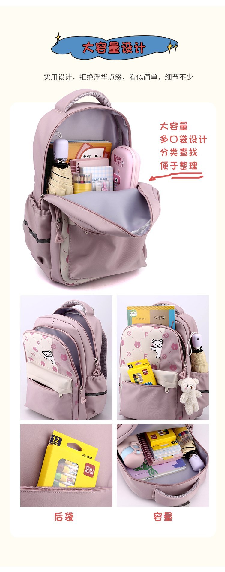 Bulk Supply Daily Backpack for Retail Sourcing — 12