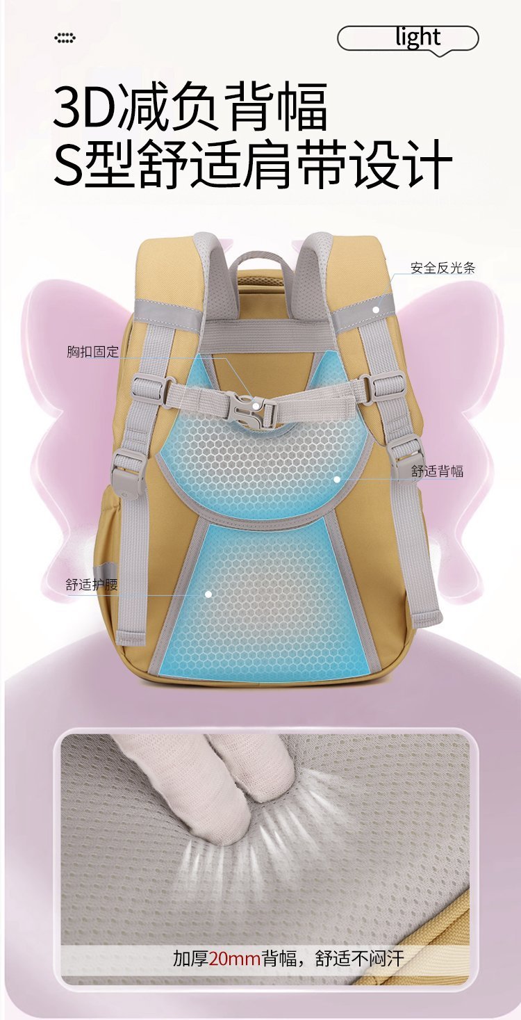 Mochila estudiantil de suministro a granel para viajes y uso al aire libre — 6