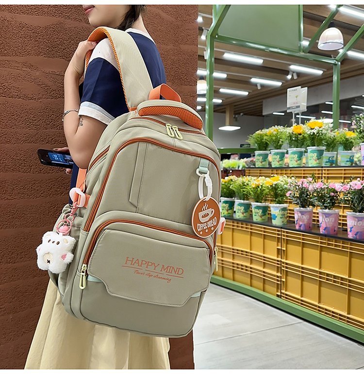 Mochila estudiantil de suministro a granel para pedidos de marca — 25