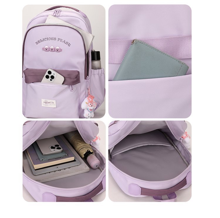 Mochila estudiantil de suministro a granel para pedidos de marca — 6