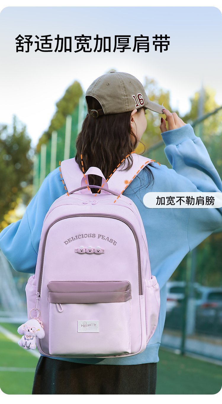 Mochila estudiantil de suministro a granel para pedidos de marca — 8