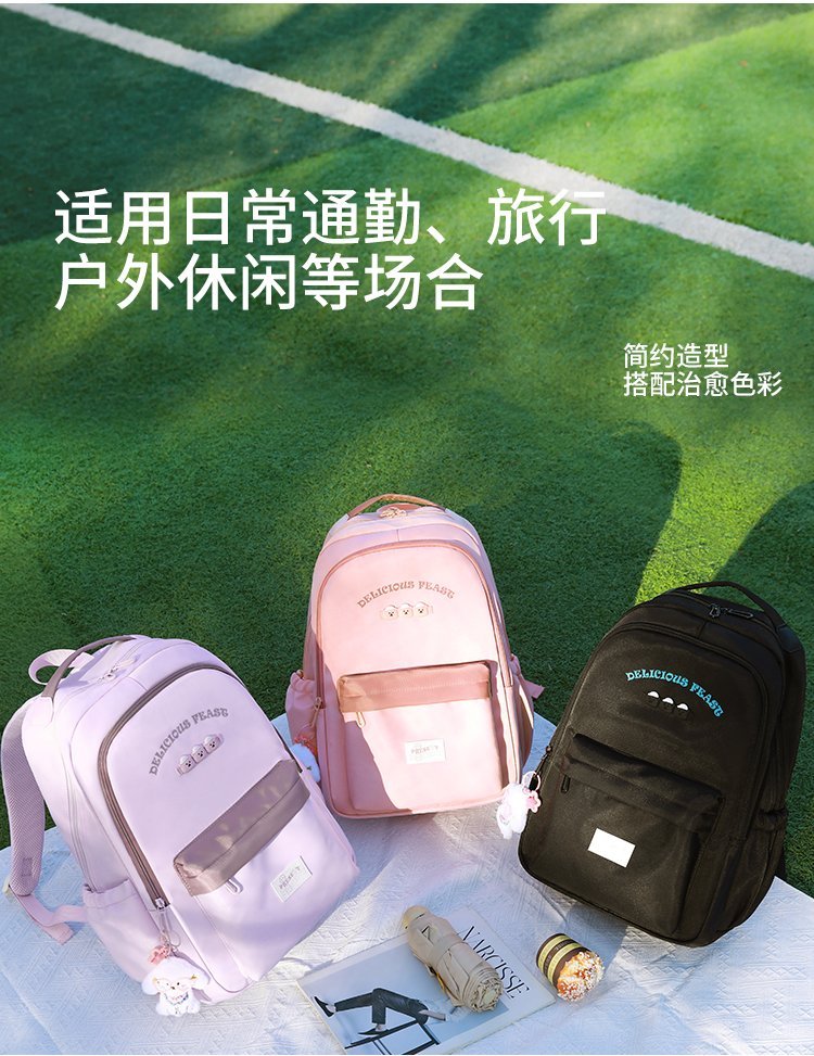 Mochila estudiantil de suministro a granel para pedidos de marca — 9