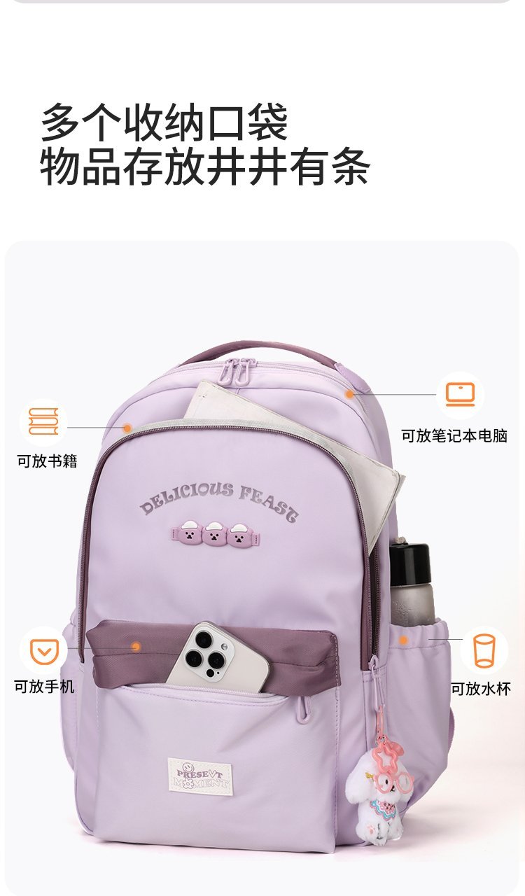 Mochila estudiantil de suministro a granel para pedidos de marca — 11