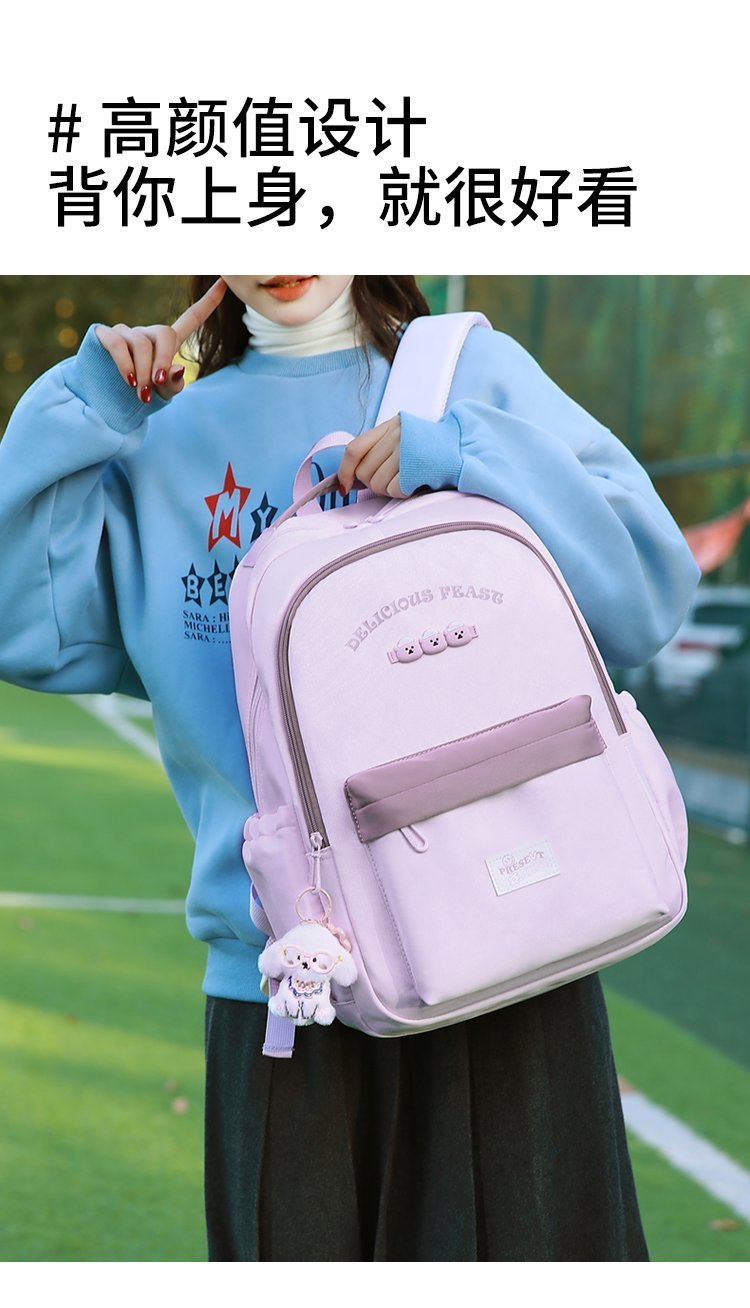 Mochila estudiantil de suministro a granel para pedidos de marca — 17