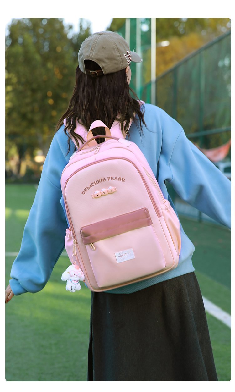 Mochila estudiantil de suministro a granel para pedidos de marca — 19