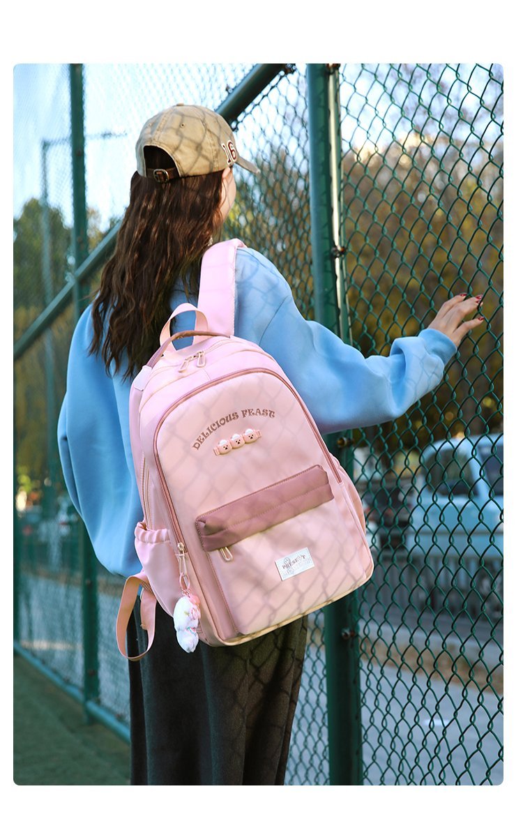 Mochila estudiantil de suministro a granel para pedidos de marca — 21