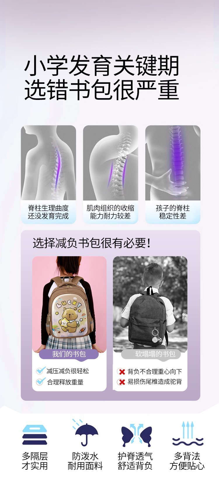 OEM Travel Backpack for Travel and Outdoor Use — 1