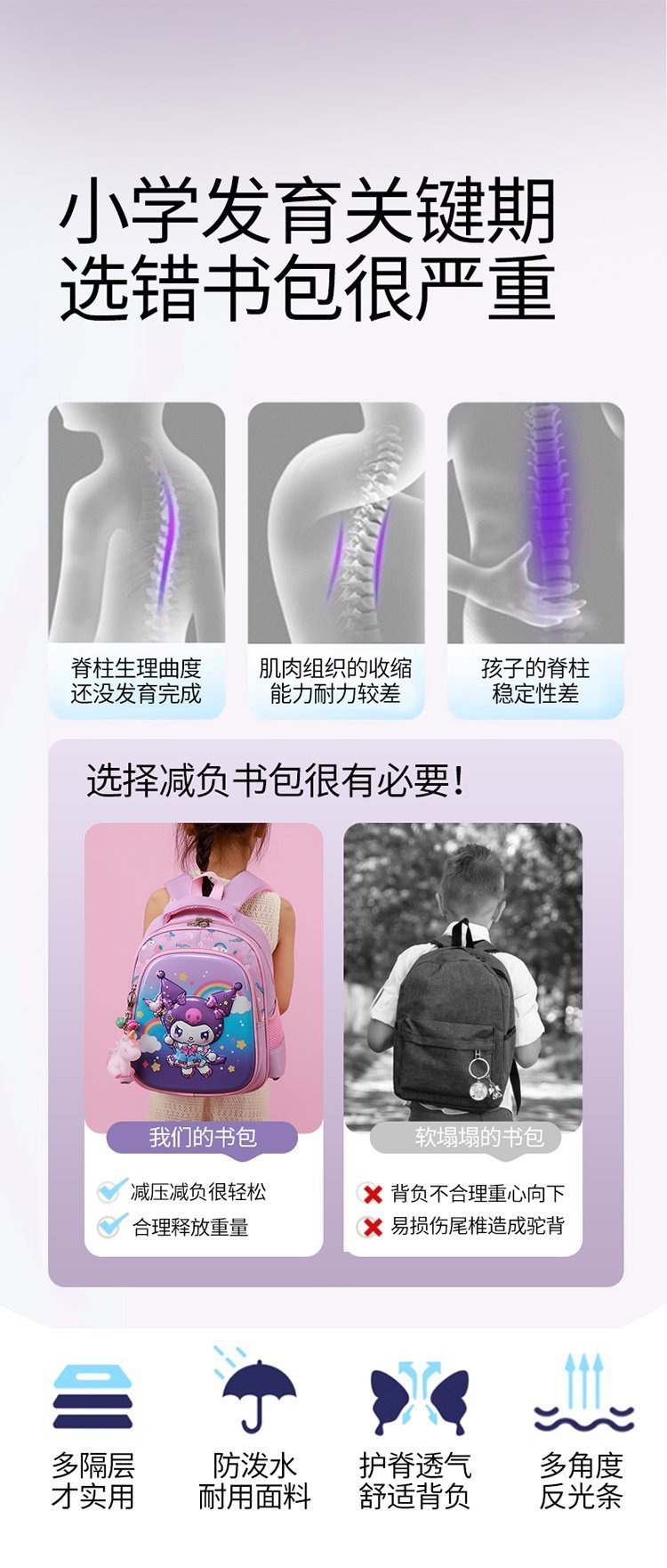 Wholesale School Backpack for Travel and Outdoor Use — 3