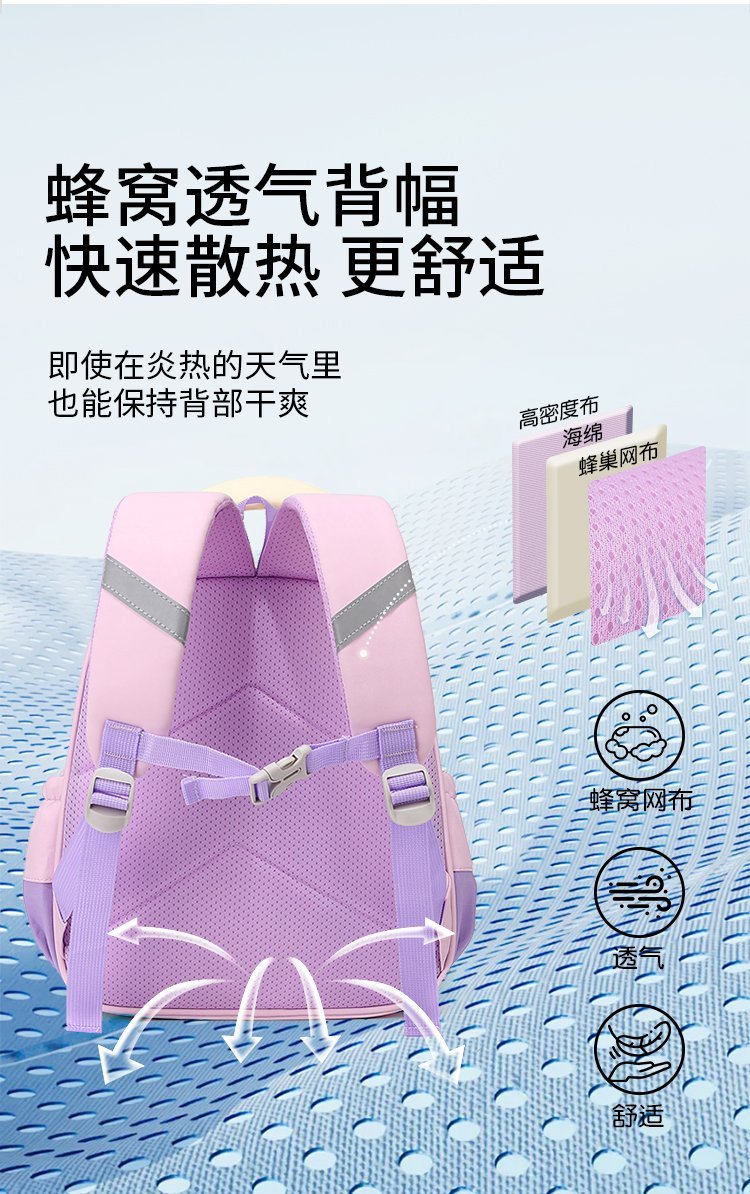Mochila escolar OEM para viajes y uso al aire libre — 6