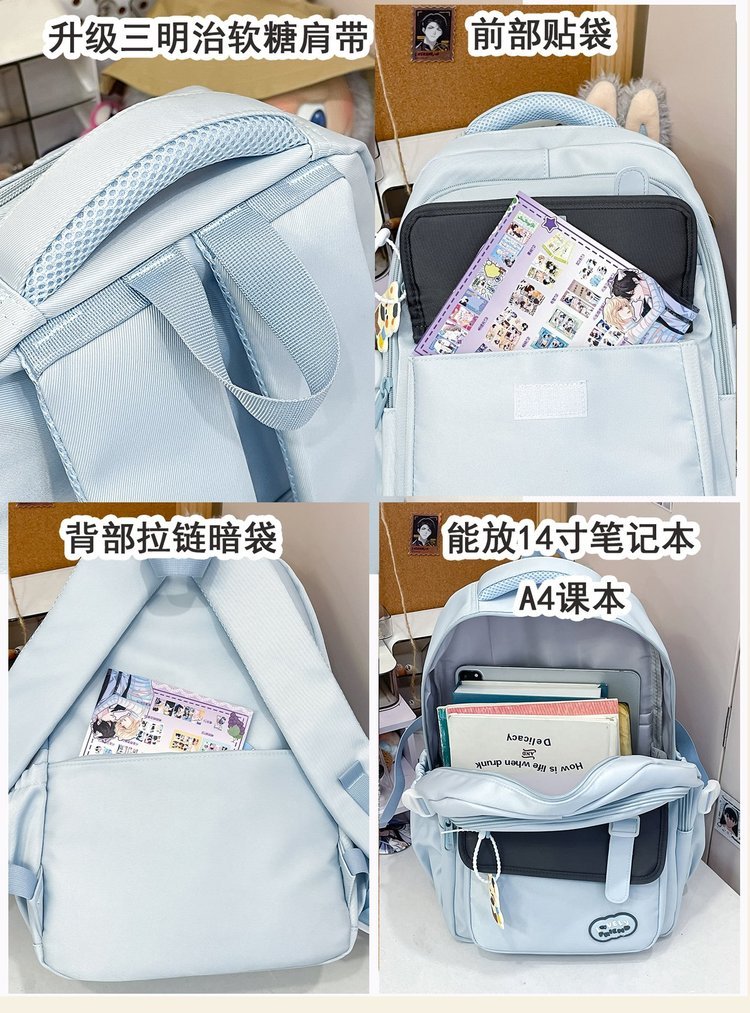 Sac à dos scolaire personnalisé pour commandes de marque et de détail — 8