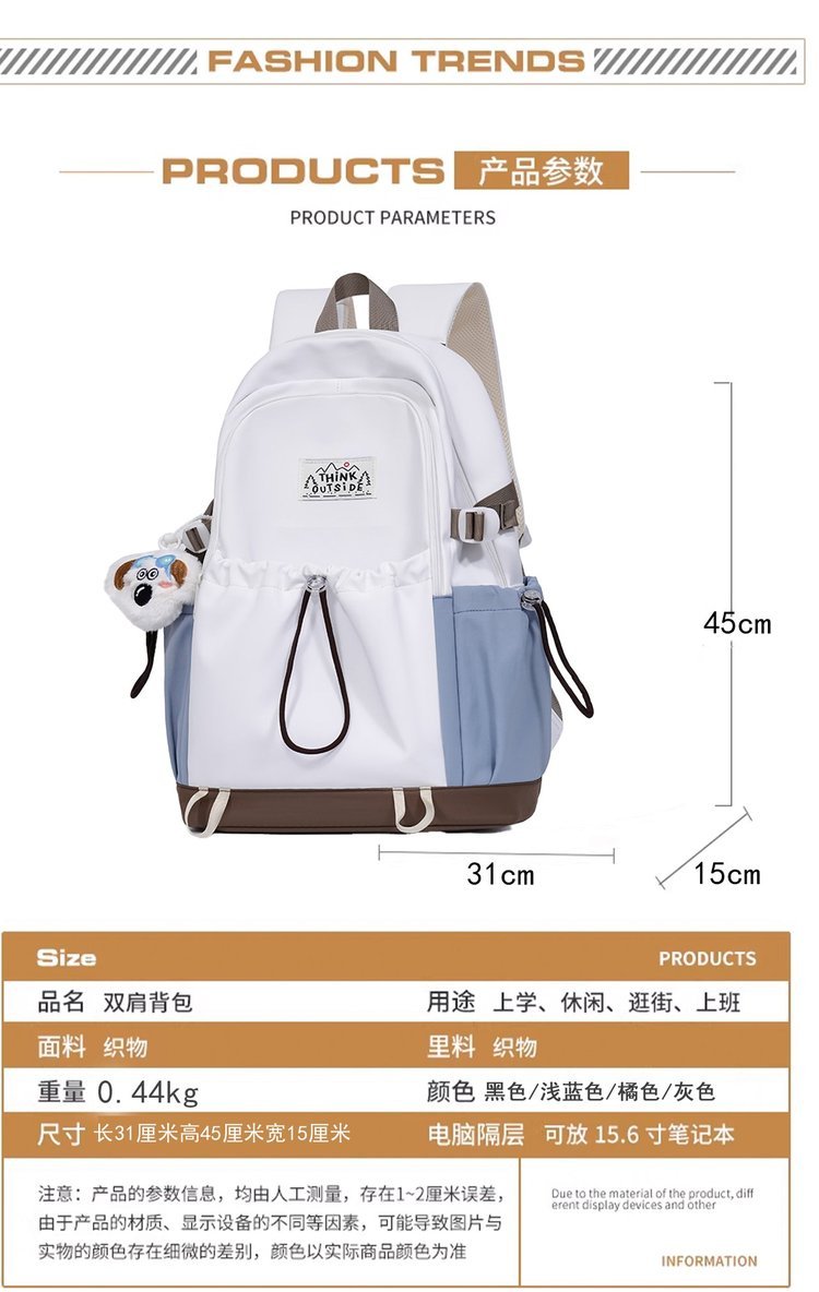 OEM Student Backpack for Travel and Outdoor Use — 4