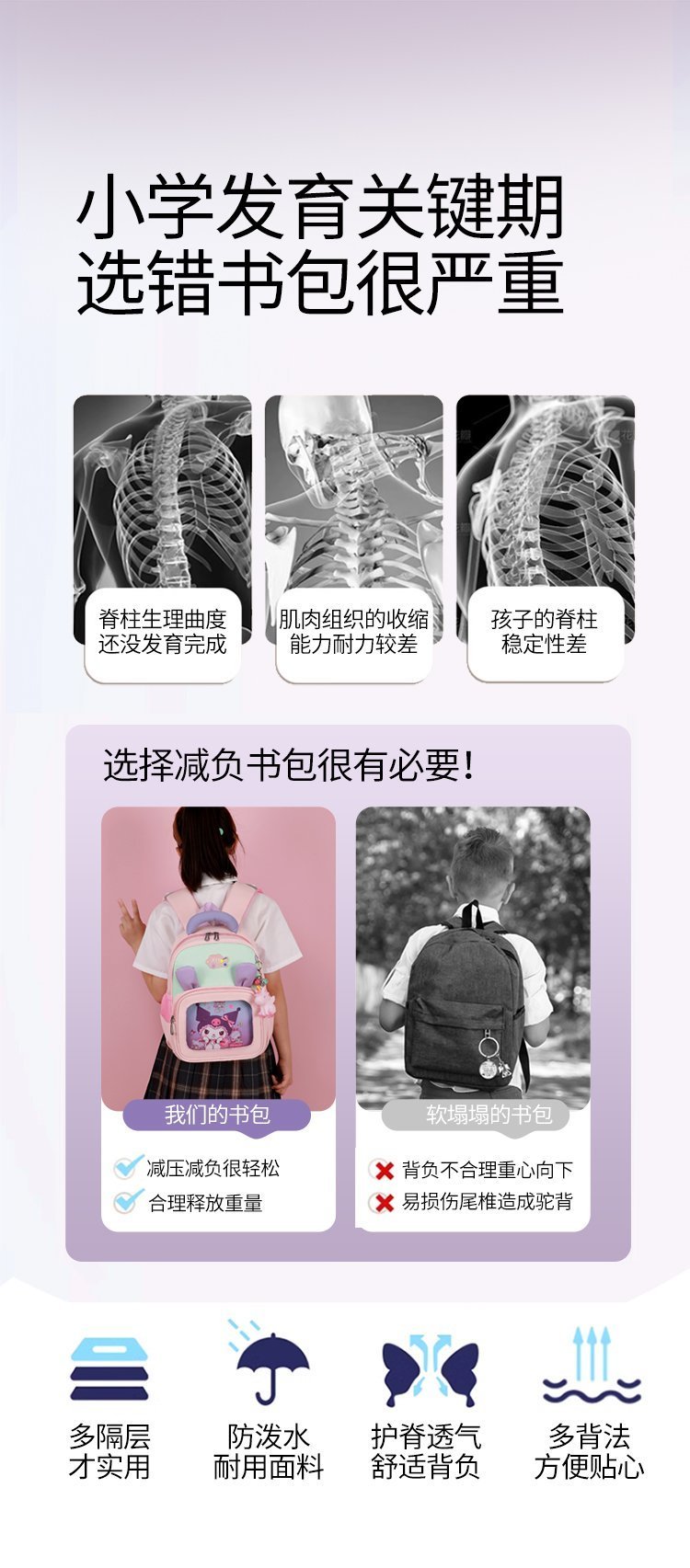 Bulk Supply Student Backpack for Bulk Wholesale Buyers — 7