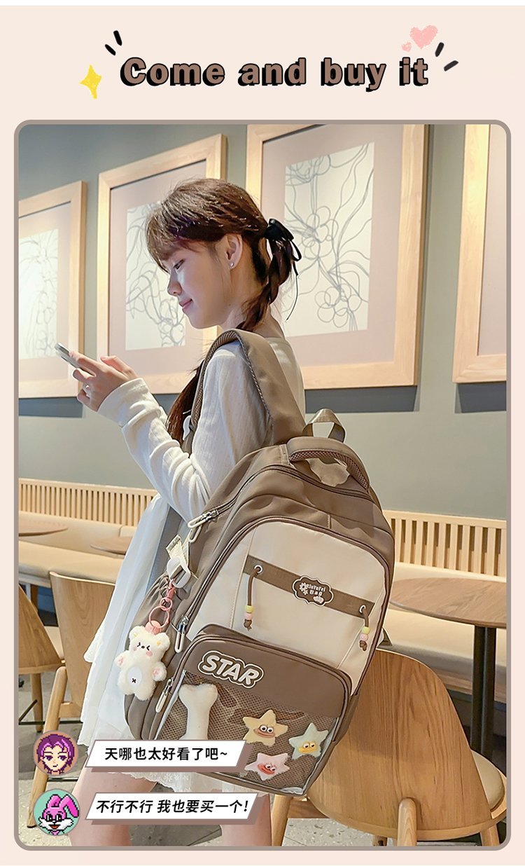 Factory Direct Casual Backpack for School and Daily Use — 1